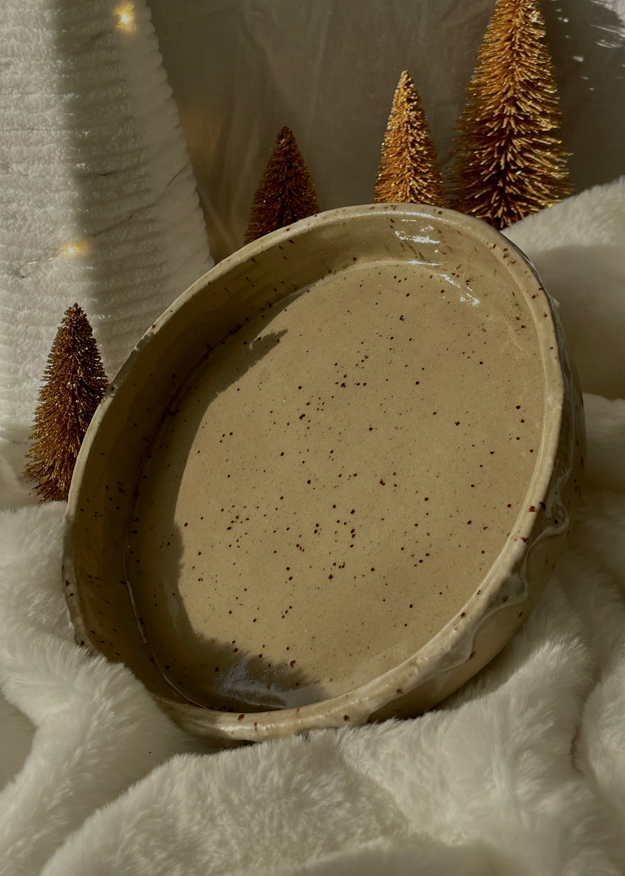 Assiette neige coulante