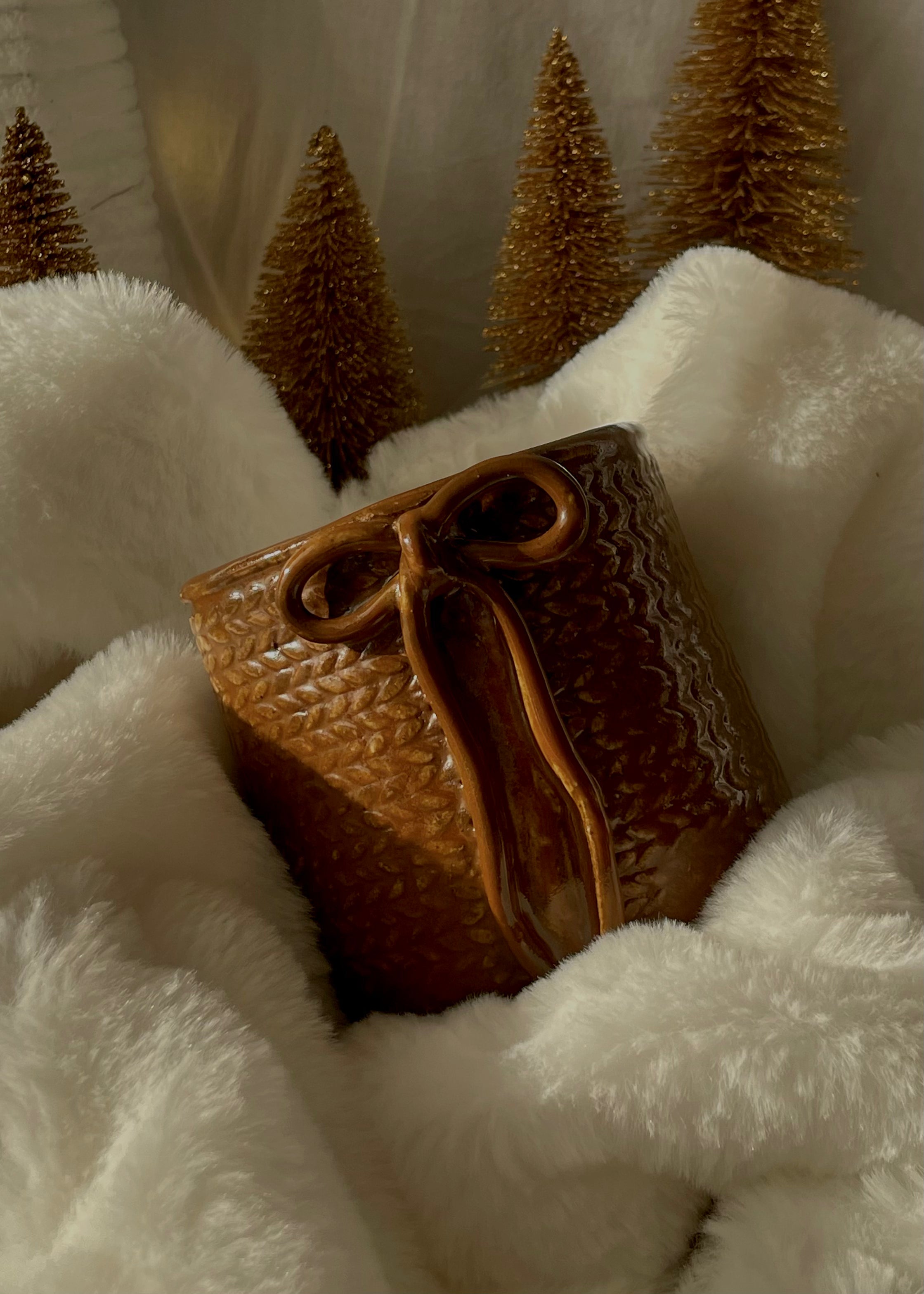 Tumbler tricot de Noël