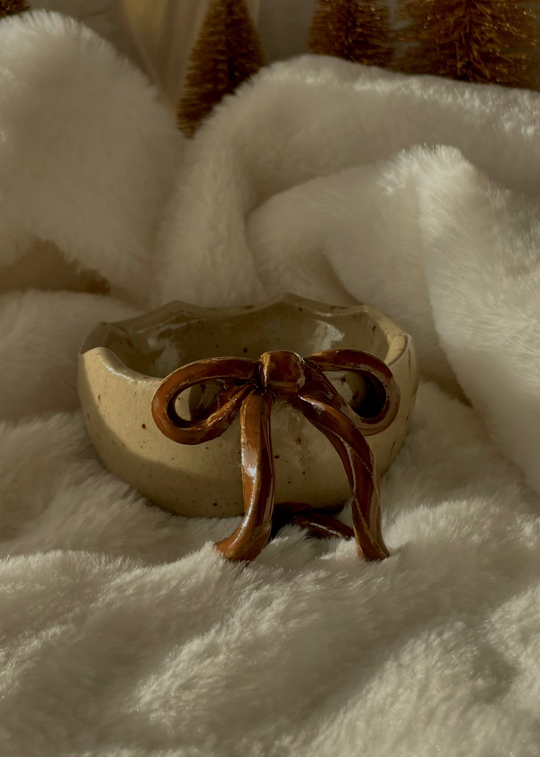 Tasse noeud de Noël